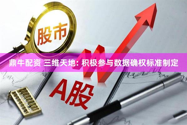鼎牛配资 三维天地: 积极参与数据确权标准制定